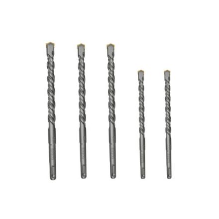 INGCO Sada kameňových vŕtakov 5-dielna 6-12 mm SDS-Plus