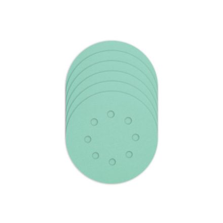 INGCO Fibrózový kotúč na suché zipsy 125 mm 8 otvorov (50 ks)