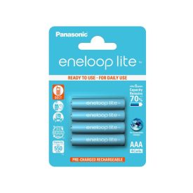 ENELOOP lite AAA/mikro batéria 1,2 V 550 mAh (4 ks) ENELOOP lite AAA/mikro batéria 1,2 V 550 mAh (4 ks)