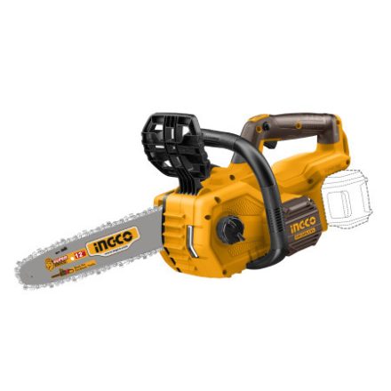 INGCO Akumulátorová reťazová píla 300 mm bezuhlíková 20 V (2 x 4,0 Ah batéria + nabíjačka)