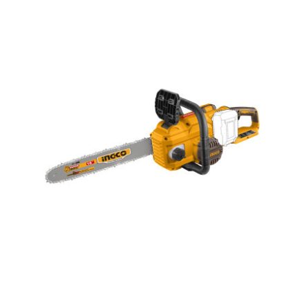INGCO Akumulátorová reťazová píla 400 mm bezuhlíková 2 x 20 V (2 x 4,0 Ah batéria + nabíjačka)