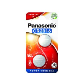 PANASONIC CR2016 lítiový mincový článok 3 V (2 ks) PANASONIC CR2016 lítiový mincový článok 3 V (2 ks)