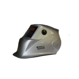 CENTROWELD Automatický zváračský štít so 4 senzormi 718G strieborný   CENTROWELD Automatický zváračský štít so 4 senzormi 718G strieborný