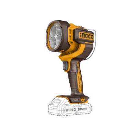 INGCO Akumulátorová LED lampa 2000 lm 20 V (bez akumulátora a nabíjačky)
