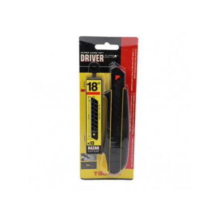 TAJIMA Driver Cutter Grip Nožík s lámavými čepeľami 18 mm automatický + 13 čepelí