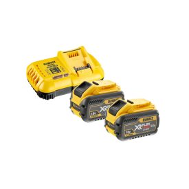DEWALT FlexVolt Súprava batérie a rýchlonabíjačky 18 V (2 x 12 Ah batérie) DCB118Y2   DEWALT FlexVolt Súprava batérie a rýchlonabíjačky 18 V (2 x 12 Ah batérie) DCB118Y2