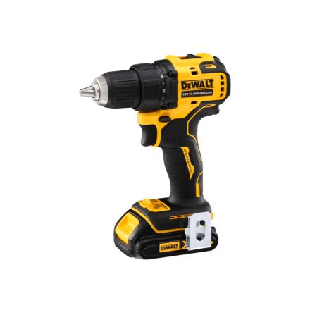 DEWALT Aku skrutkovač 18 V bez uhlíkovej kefky (2 x 1,5 Ah batéria + nabíjačka + TSTAK) DCD708S2T