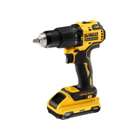 DEWALT Akumulátorová príklepová vŕtačka 18 V bez uhlíkovej kefky (2 x 2,0 Ah akumulátor + nabíjačka + TSTAK) DCD709D2T   DEWALT Akumulátorová príklepová vŕtačka 18 V bez uhlíkovej kefky (2 x 2,0 Ah akumulátor + nabíjačka + TSTAK) DCD709D2T