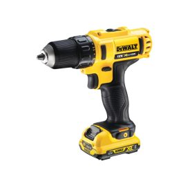 DEWALT Akumulátorový vŕtací skrutkovač 12 V bez uhlíkovej kefky (2 x 2,0 Ah akumulátor + nabíjačka) DCD710D2   DEWALT Akumulátorový vŕtací skrutkovač 12 V bez uhlíkovej kefky (2 x 2,0 Ah akumulátor + nabíjačka) DCD710D2