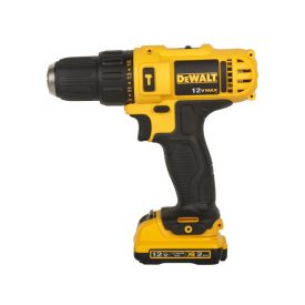 DEWALT Akumulátorová príklepová vŕtačka 10,8 V (2 x 2,0 Ah akumulátor + nabíjačka) DCD716D2   DEWALT Akumulátorová príklepová vŕtačka 10,8 V (2 x 2,0 Ah akumulátor + nabíjačka) DCD716D2
