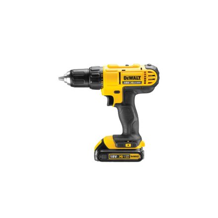 DEWALT Akumulátorový vŕtací skrutkovač 18 V (2 x 1,3,0 Ah batéria + nabíjačka) DCD771C2