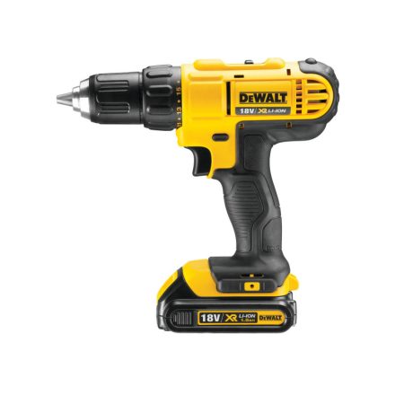 DEWALT Akumulátorová príklepová vŕtačka 18 V (2 x 1,5 Ah batérie) DCD771S2
