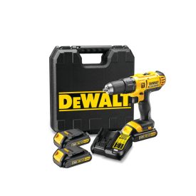 DEWALT Akumulátorová príklepová vŕtačka 18 V (3 x 1,3,0 Ah batérie + nabíjačka) DCD776C3   DEWALT Akumulátorová príklepová vŕtačka 18 V (3 x 1,3,0 Ah batérie + nabíjačka) DCD776C3