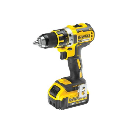 DEWALT Akumulátorová príklepová vŕtačka 18 V (2 x 4,0 Ah akumulátor + nabíjačka) DCD790 m2
