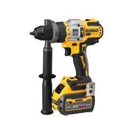 DEWALT Akumulátorová príklepová vŕtačka 18-54 V bez uhlíkovej kefky (1 x 6,0 Ah batéria + nabíjačka) DCD999T1   DEWALT Akumulátorová príklepová vŕtačka 18-54 V bez uhlíkovej kefky (1 x 6,0 Ah batéria + nabíjačka) DCD999T1