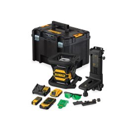 DEWALT Akumulátorový rotačný laser 18 V (zelený) (1 x 2,0 Ah batéria + nabíjačka + TSTAK) DCE080D1GS   DEWALT Akumulátorový rotačný laser 18 V (zelený) (1 x 2,0 Ah batéria + nabíjačka + TSTAK) DCE080D1GS