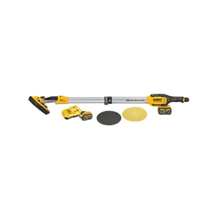 DEWALT Akumulátorová brúska na stenu Giraffe 18 V (2 x 6,0 Ah akumulátor + nabíjačka + puzdro) DCE800T2