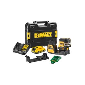 DEWALT Akumulátorový bodový a čiarový laser 12-18 V (zelený) (1 x 2,0 Ah batéria + nabíjačka) DCE822D1G18   DEWALT Akumulátorový bodový a čiarový laser 12-18 V (zelený) (1 x 2,0 Ah batéria + nabíjačka) DCE822D1G18