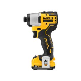 DEWALT Akumulátorový rázový uťahovák 12 V bez uhlíkovej kefky (2 x 2,0 Ah batéria + nabíjačka) DCF801D2   DEWALT Akumulátorový rázový uťahovák 12 V bez uhlíkovej kefky (2 x 2,0 Ah batéria + nabíjačka) DCF801D2