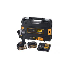 DEWALT/McLaren Akumulátorový skrutkovač na údery 18 V 208 Nm 1/4" (2 x 5,0 Ah akumulátor + nabíjačka + TSTAK)   DEWALT/McLaren Akumulátorový skrutkovač na údery 18 V 208 Nm 1/4" (2 x 5,0 Ah akumulátor + nabíjačka + TSTAK)