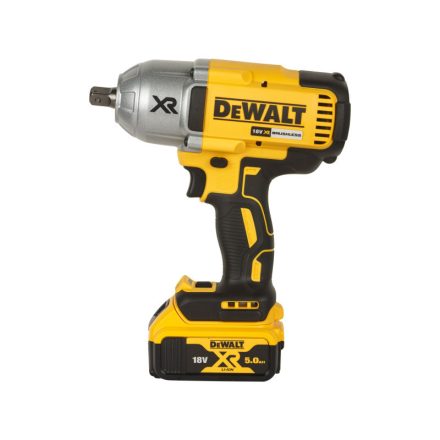 DEWALT Akumulátorový rázový uťahovák 18 V bez uhlíkovej kefky (2 x 5,0 Ah batéria + nabíjačka) DCF899P2