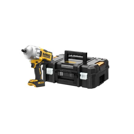 DEWALT Bezuhlíkový aku impaktor 18 V 1/2" 1626/2372 Nm (bez aku a nabíjačky) v TSTAK