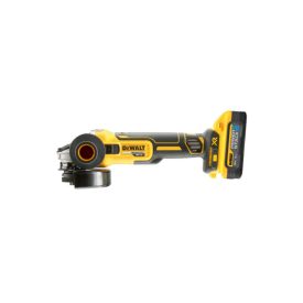DEWALT Akumulátorová uhlová brúska 125 mm 18 V bez uhlíkovej kefky 125 mm (2 x 5,0 Ah batérie + nabíjačka + TSTAK)   DEWALT Akumulátorová uhlová brúska 125 mm 18 V bez uhlíkovej kefky 125 mm (2 x 5,0 Ah batérie + nabíjačka + TSTAK)