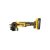 DEWALT Akumulátorová uhlová brúska 125 mm 18 V bez uhlíkovej kefky 125 mm (2 x 5,0 Ah batérie + nabíjačka + TSTAK)