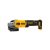 DEWALT Akkus sarokcsiszoló 125 mm 18 V szénkefe nélküli (akku + töltő nélkül, TSTAK)