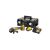 DEWALT Nabíjateľná uhlová brúska 125 mm 18 V (2 x 5,0 Ah Power Stack batéria + nabíjačka + TSTAK)