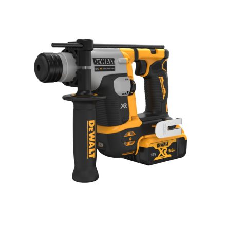 DEWALT Akumulátorová vŕtačka s príklepom 18 V bez uhlíkovej kefy (2 x 5,0 Ah batérie + nabíjačka) DCH172P2