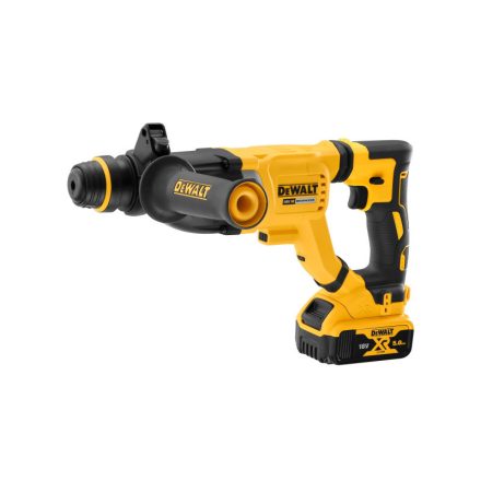 DEWALT Akumulátorová vŕtačka s príklepom 18 V SDS-Plus bez uhlíkovej kefky (1 x 5,0 Ah akumulátor + nabíjačka) DCH263P1