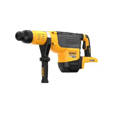 DEWALT Akumulátorová vŕtačka s príklepom 54 V bez uhlíkovej kefky (2 x 9,0 Ah akumulátor + nabíjačka) DCH775N