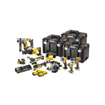 DEWALT Akumulátorový výkonný set 18 V DCK1012P4T
