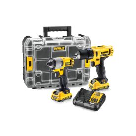 DEWALT Akumulátorový výkonnostný set 10,8 V (DCD710 + DCF815 + 2x2,0 Ah batéria + nabíjačka)   DEWALT Akumulátorový výkonnostný set 10,8 V (DCD710 + DCF815 + 2x2,0 Ah batéria + nabíjačka)
