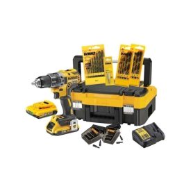 DEWALT Akumulátorová vŕtačka-skrutkovač sada 18 V (2 x 2,0 Ah batéria + nabíjačka + TSTAK + príslušenstvo) DCK791D2T   DEWALT Akumulátorová vŕtačka-skrutkovač sada 18 V (2 x 2,0 Ah batéria + nabíjačka + TSTAK + príslušenstvo) DCK791D2T