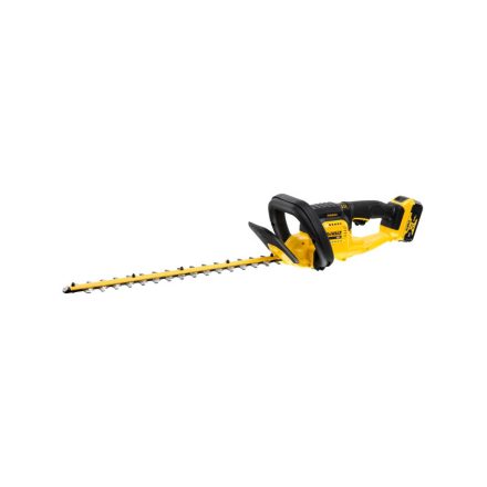 DEWALT Akumulátorové nožnice na živý plot 18 V (1 x 5,0 Ah batéria + nabíjačka) DCMHT563P1