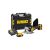 DEWALT Akumulátorový hoblík 18 V bez uhlíkovej kefky (2 x 5,0 Ah batérie + nabíjačka) DCW682P2