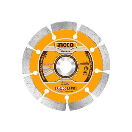 INGCO Diamantový rezací kotúč 115 x 10 x 22,2 mm segmentovaný