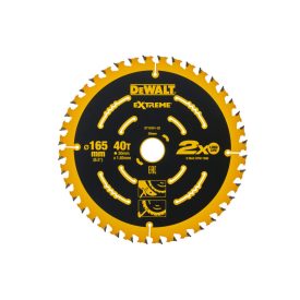 DEWALT EXTREME Pilový kotúč na drevo 165 x 20 x 1,65 mm / 40T   DEWALT EXTREME Pilový kotúč na drevo 165 x 20 x 1,65 mm / 40T