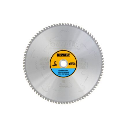 DEWALT Pílový kotúč pre INOX/kov 355 x 25,4 x 2,15 mm / 90T