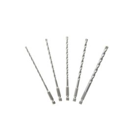 DEWALT Súprava kameninových vŕtacích kľúčov 5 kusov 1/4" s bitovým držiakom (4 -8 mm)   DEWALT Súprava kameninových vŕtacích kľúčov 5 kusov 1/4" s bitovým držiakom (4 -8 mm)