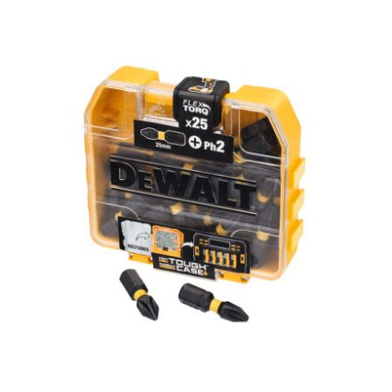 DEWALT Flextorq bitka PH2 x 25 mm v Tough Case krabici (25 ks)