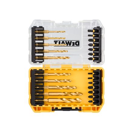 Sada vrtákov a vrtákov DEWALT Flextorq 24 kusov