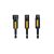 Sada magnetických skrutkovačov DEWALT Extreme 3 diely