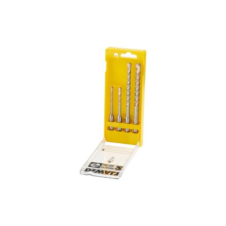 DEWALT EXTREME2 Sada vrtákov do skaly 4 dielna SDS-Plus (5,5 -10 mm)