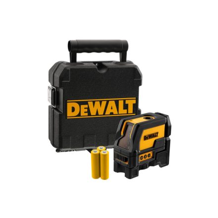 DEWALT Samonastavovací krížový a bodový laser 3 x AA DW0822