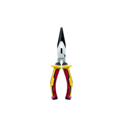 DEWALT Dlhonohé kliešte rovné 200 mm izolované do 1000 V (laserovo kalené)