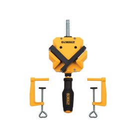 DEWALT Rohová svorka so stolovými svorkami DEWALT Rohová svorka so stolovými svorkami