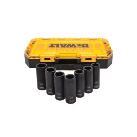 DEWALT Súprava nástrčných kľúčov dlhých do stroja 7-dielna 1/2" (17-24 mm)   DEWALT Súprava nástrčných kľúčov dlhých do stroja 7-dielna 1/2" (17-24 mm)